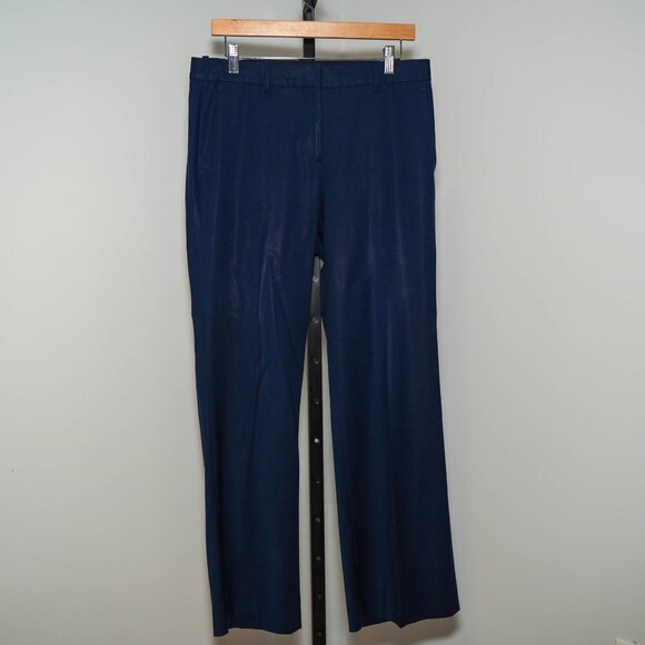 Theory Emery Tailor Wide Leg Wool Women's Trousers - Size 6 - Picture 2 of 5